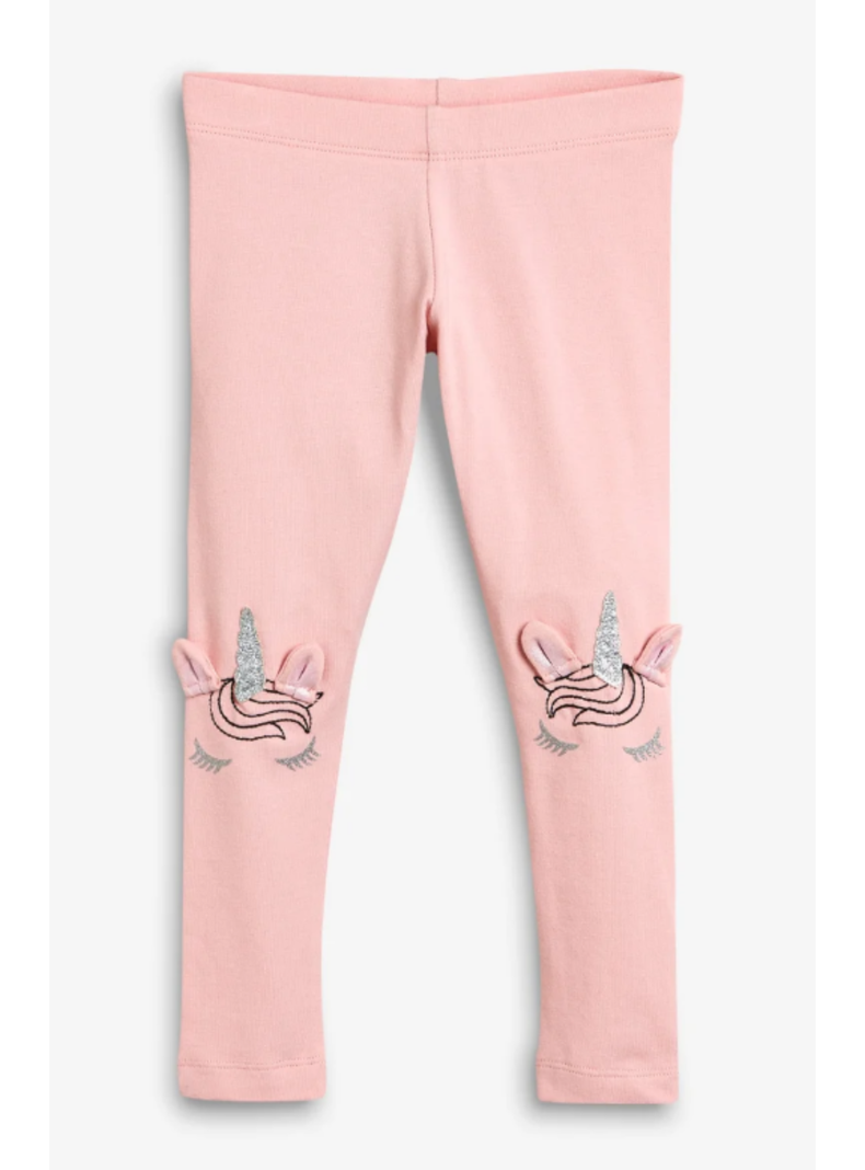 Calzas Jumping Meters Niña Unicornio Rosa Jump Kids 100% Algodón-1