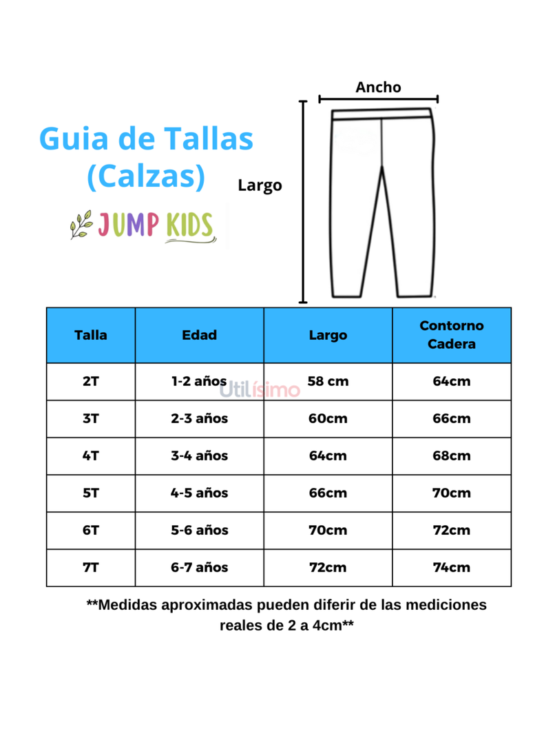 Calzas Jumping Meters Niña Unicornio Rosa Jump Kids 100% Algodón-4