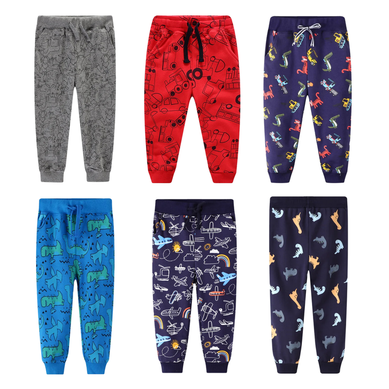 Pantalon Buzo Niño 100% Algodón Helicopteros Jump Kids-1