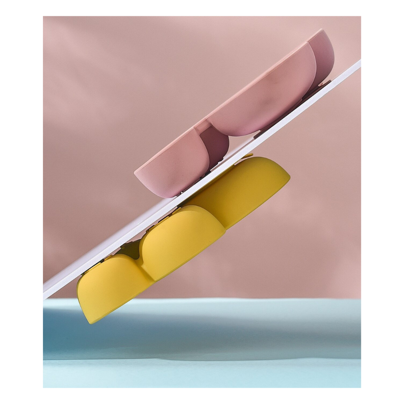 Set Plato Tenedor Cuchara Silicona Bebés Jump Kids-3