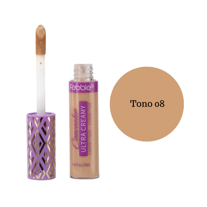 Corrector Ultra Creamy Febble 12ml T08-0