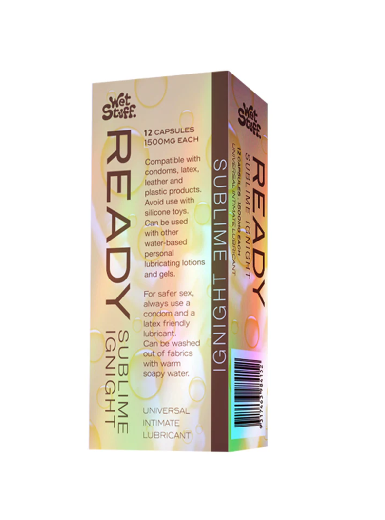 Pack 12 Capsulas Lubricante Intimo Base Silicona Sublime-0