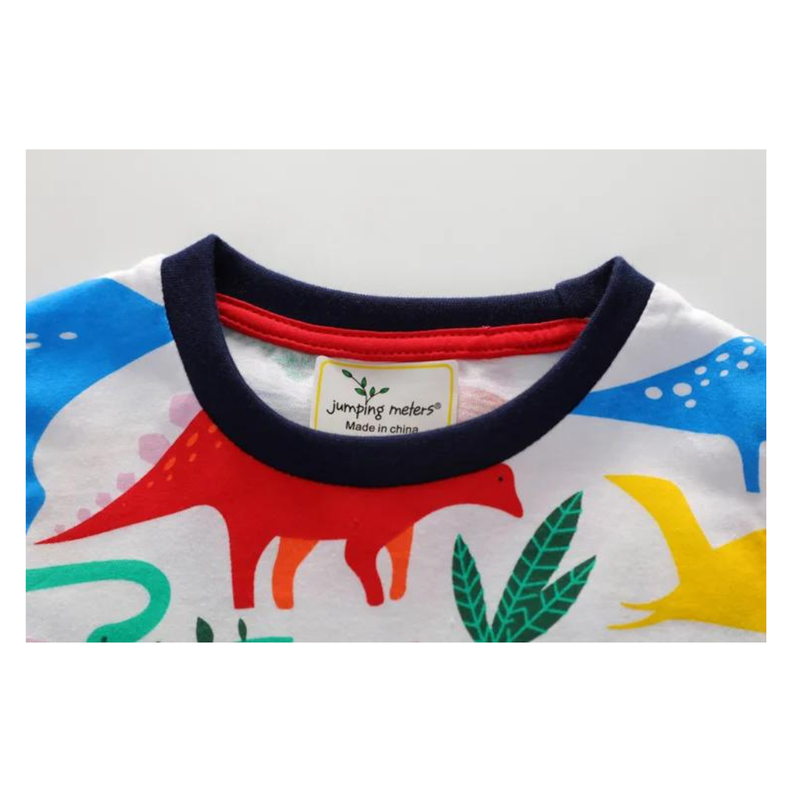 Vestido Manga Corta Niña Dinosaurios Jump Kids-2