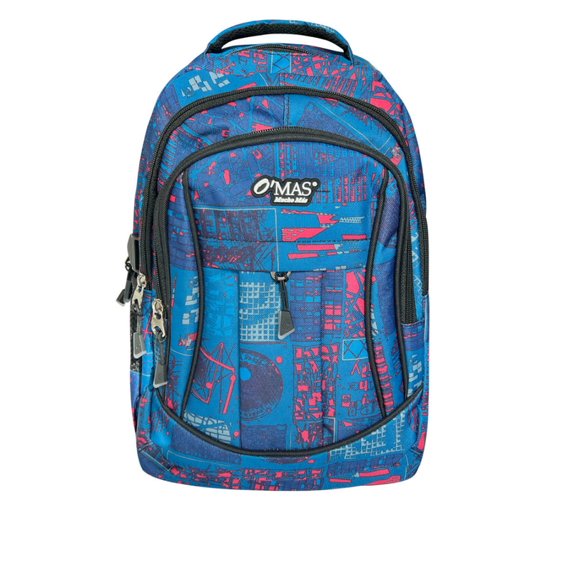 Mochila escolar unisex con lonchera y estuche 45x30x13cm Surtido-1