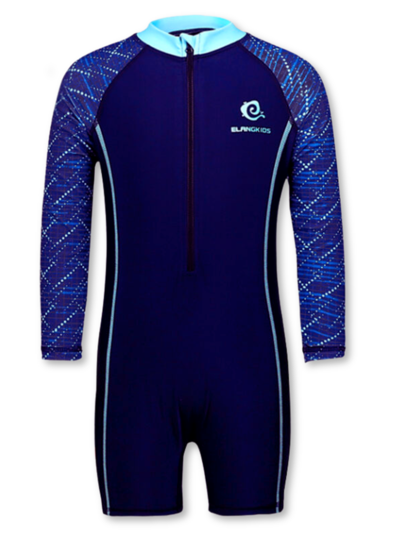 Traje de Baño Enterito Sport Manga Larga Niña 7a12 Años Jump Kids-4