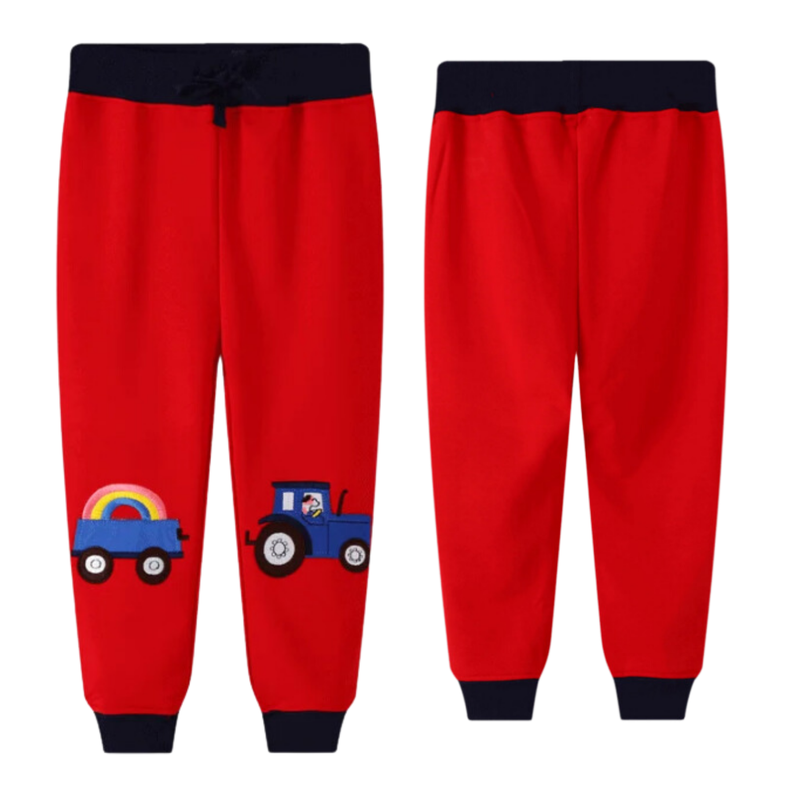 Pantalon Buzo Niño 100% Algodón Remolque Jump Kids-0