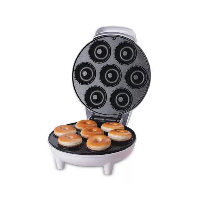 Máquina Eléctrica de Hacer Mini Donas Antiadherente 7 Donut Maker-0