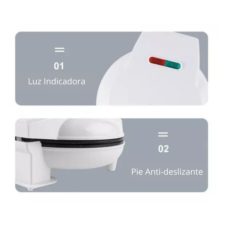 Máquina Eléctrica de Hacer Mini Donas Antiadherente 7 Donut Maker-3