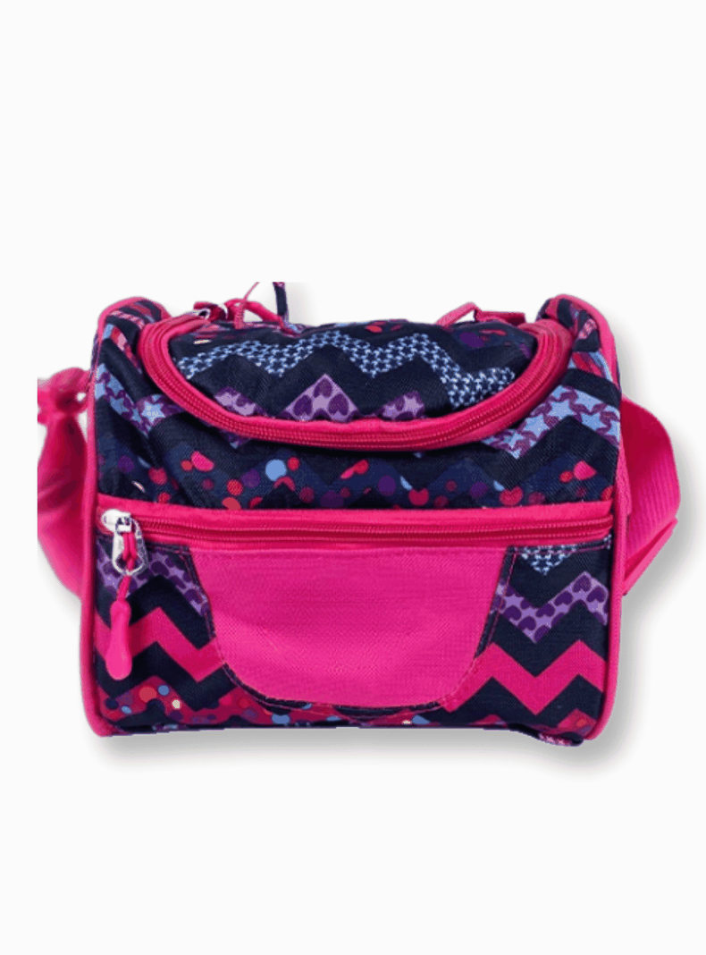 Mochila Con Lonchera Y Estuche 45CM Estampado Variados Niña Geometric-4