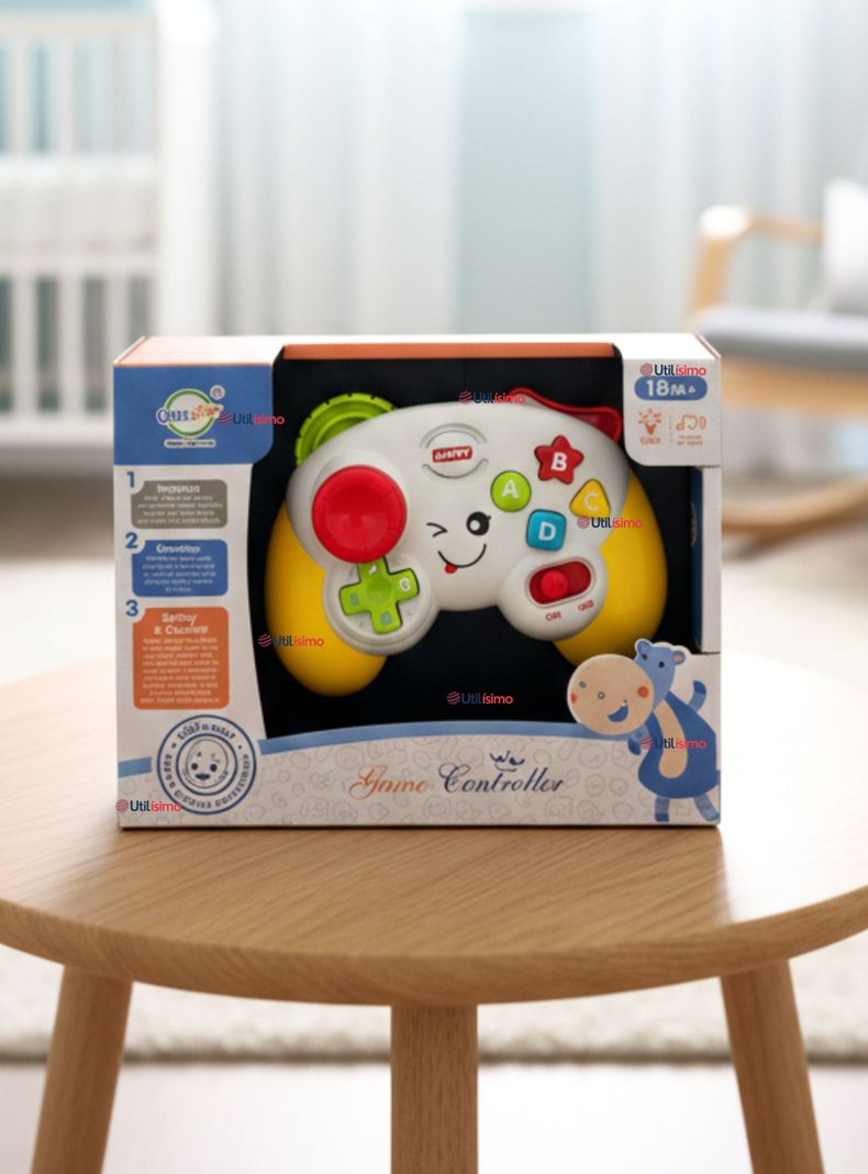 Control Mando Interactivo Musica Y luces Juguete Colores Surtidos para Bebe Nino Nina
