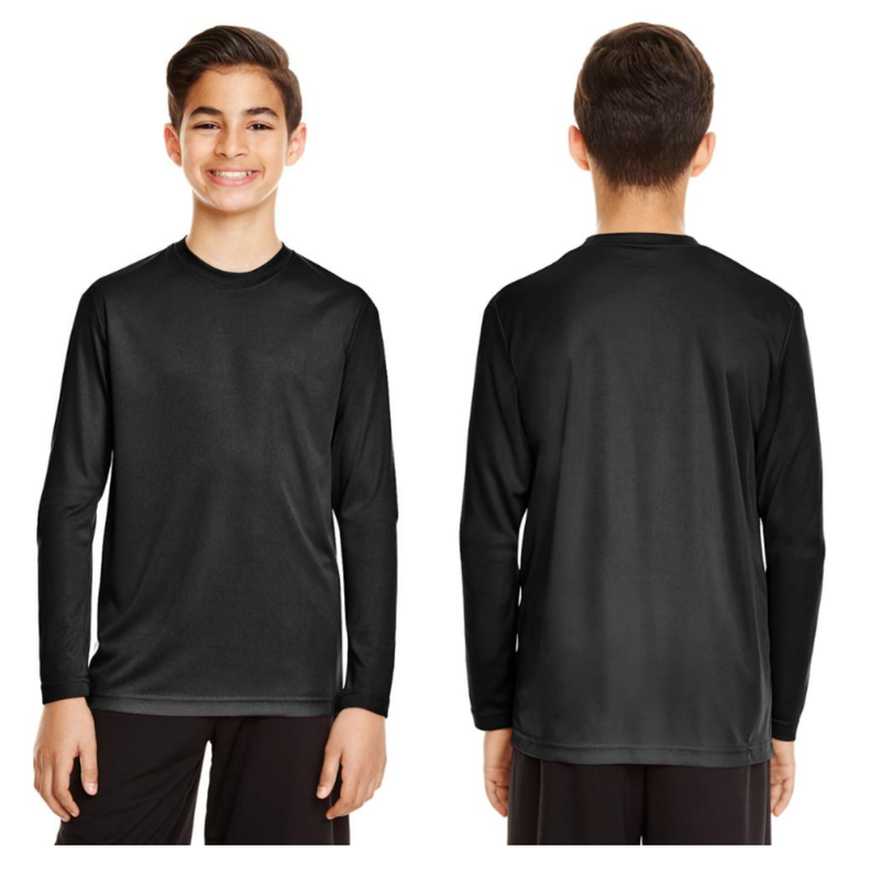 Camiseta Bambú Primera Capa Invierno Niño Cuello Redondo-5