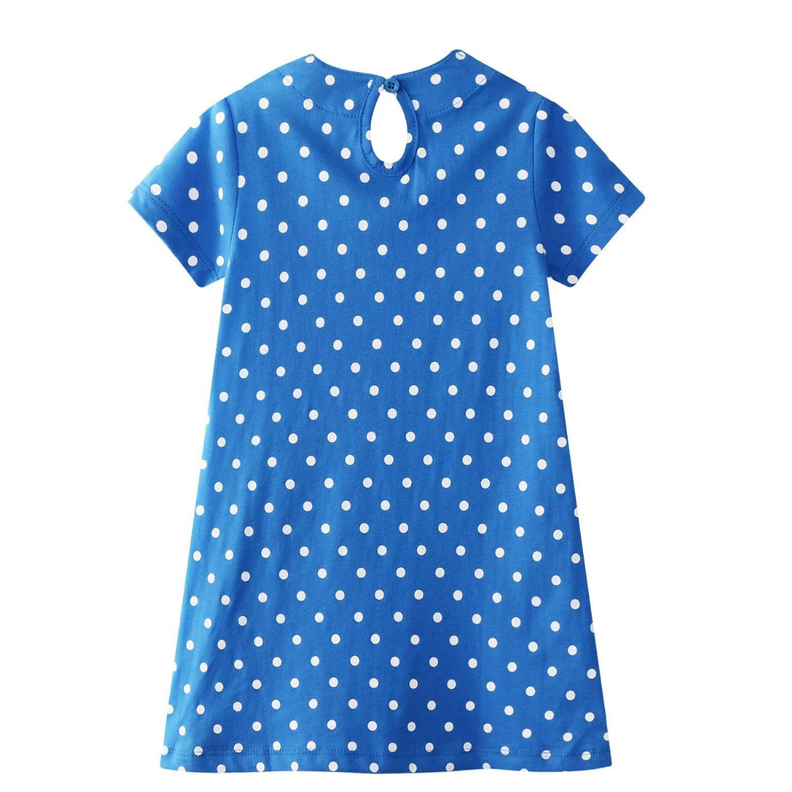 Vestido Manga Corta Niña Sirena Rubia Jump Kids-1