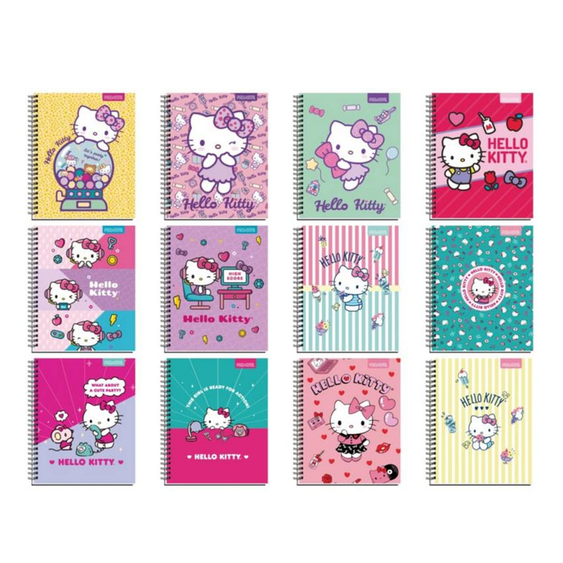 Pack 10 Cuadernos Caricaturas Niña Matemática 7MM 100 hojas-2