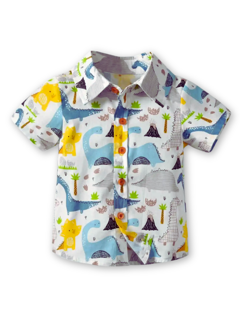 Conjunto de Vestir con Pantalón y Tirantes Bebé Niño 6 meses a 4 años-3