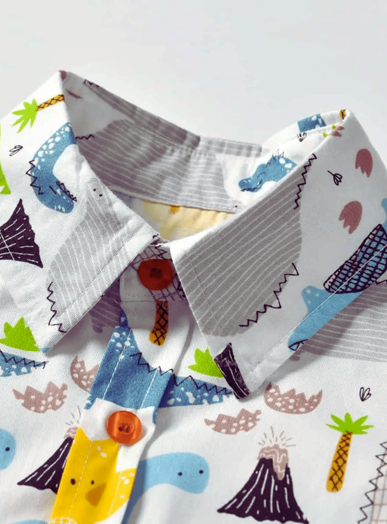 Conjunto de Vestir con Pantalón y Tirantes Bebé Niño 6 meses a 4 años-5