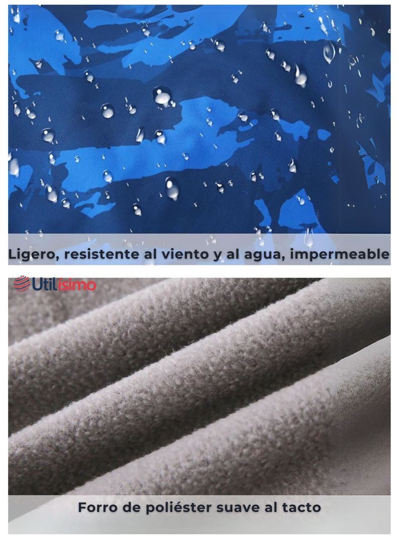 Cortaviento Impermeable Chaqueta Estampado Niño Y Bebé Jump Kids Green Surtidos-3