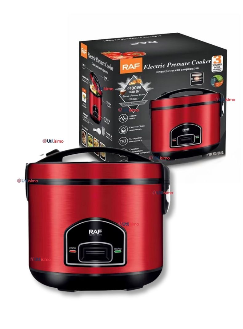 Olla Arrocera Multifuncional Electrica 5 Litros 900W de Potencia
