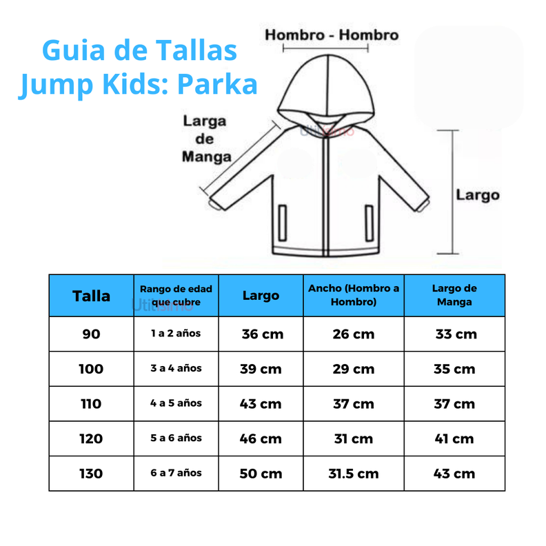 Parka Con Capucha Y Mangas Larga Niña Ponys Lila Jump Kids-3
