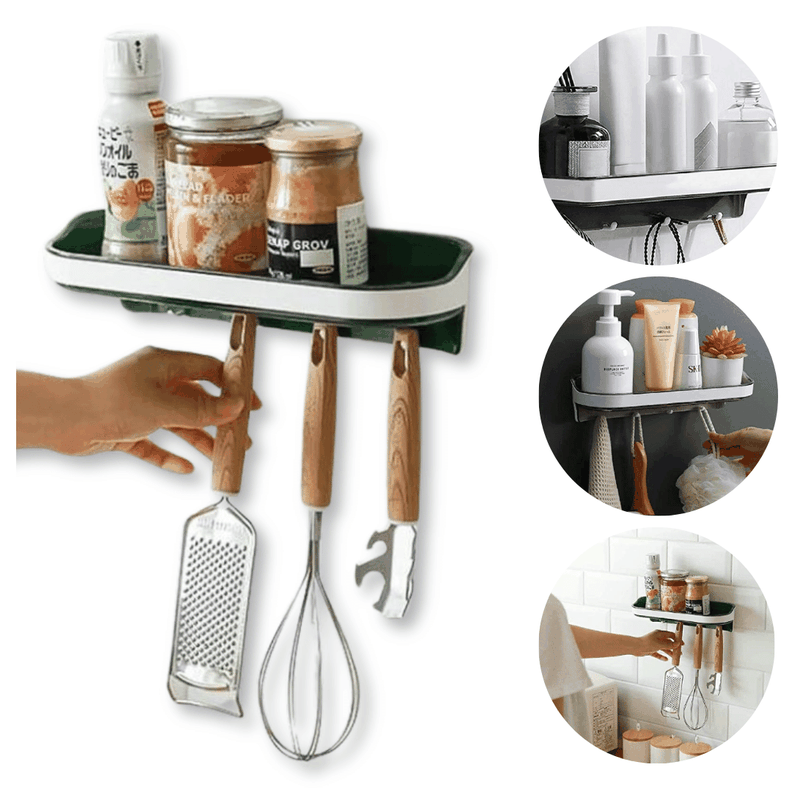 Estantes Organizador De Pared Cocina Baño-0