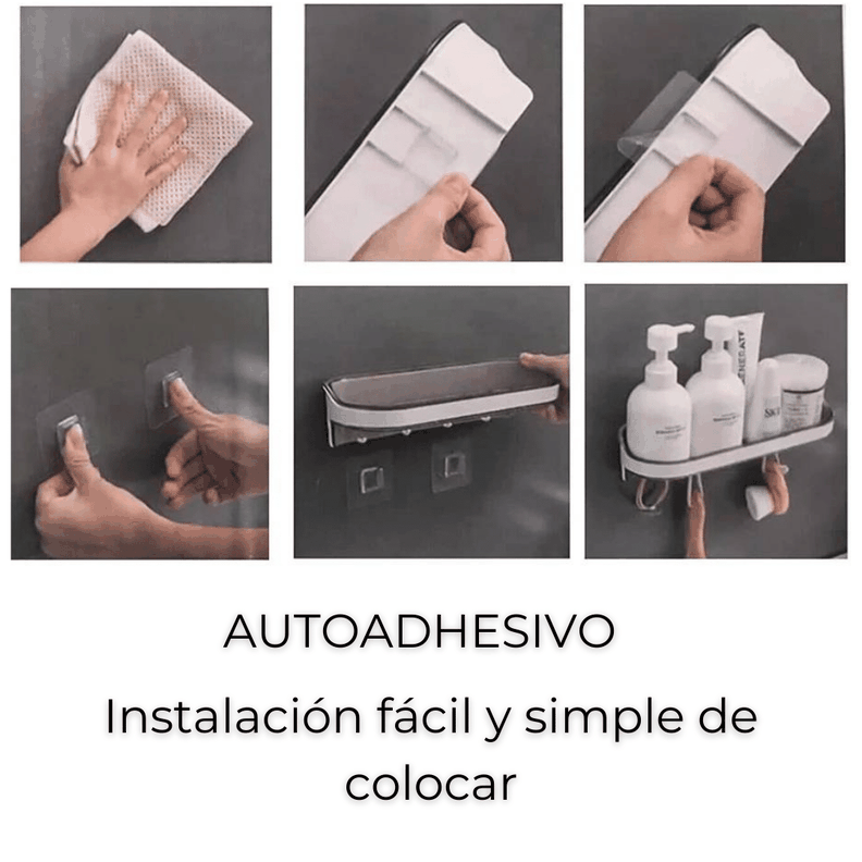 Estantes Organizador De Pared Cocina Baño-3