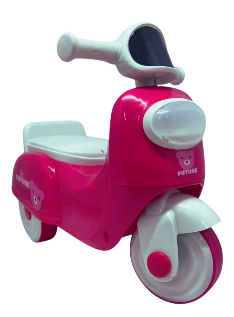 Scooter Moto Infantil con Luz y Sonido Niño Niña Fuscia de 1 a 5 años-2