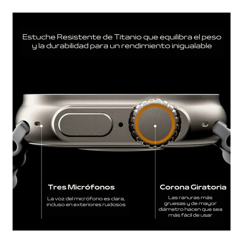 Patagonia™ Ultra Serie 8 SmartWatch Reloj 2023-1