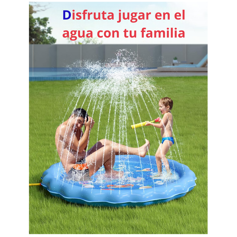 Alfombra Inflable Tipo Fuente Piscina New Line Media-1