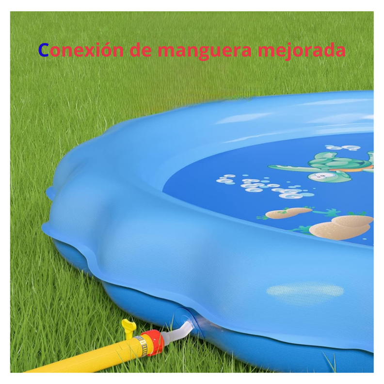 Alfombra Inflable Tipo Fuente Piscina New Line Media-2