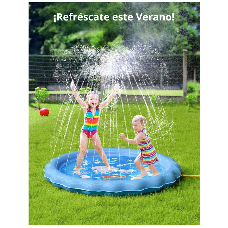 Alfombra Inflable Tipo Fuente Piscina New Line Media-3