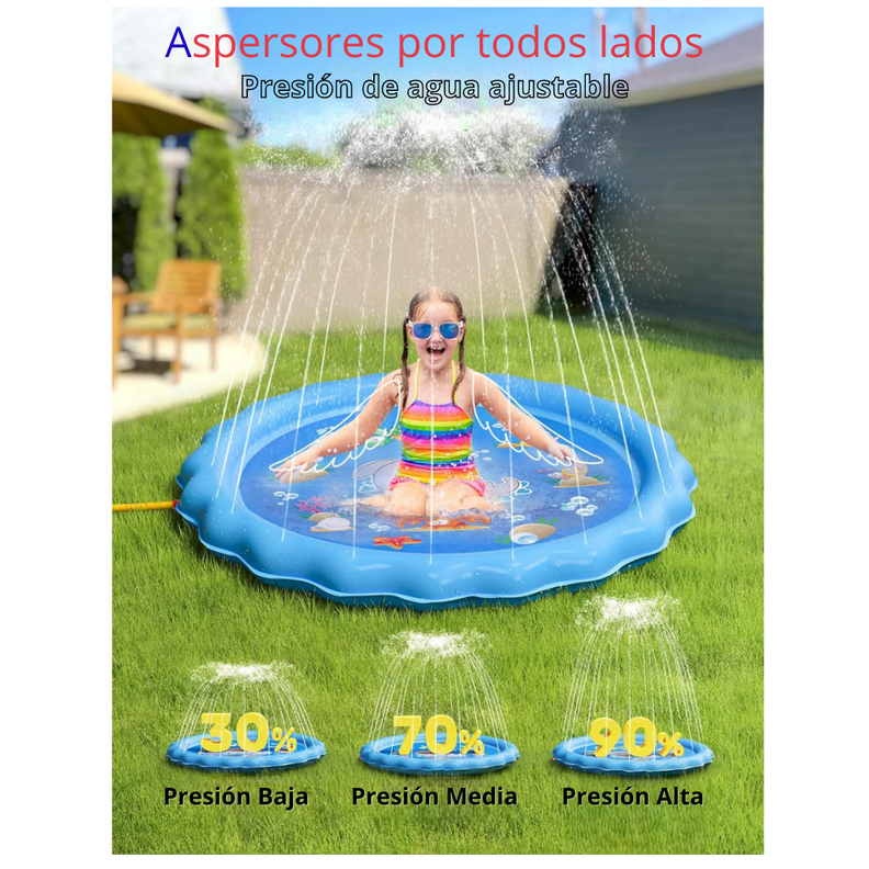Alfombra Inflable Tipo Fuente Piscina New Line Media-4