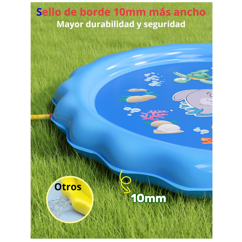 Alfombra Inflable Tipo Fuente Piscina New Line Media-5