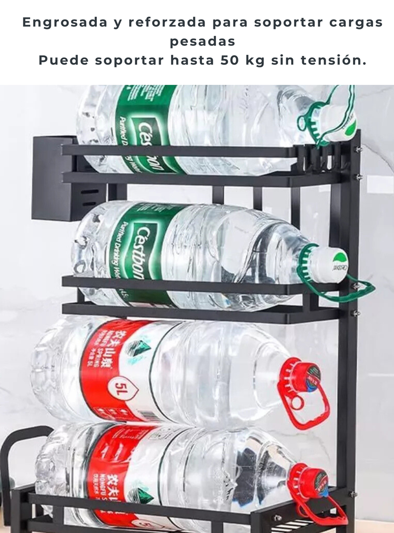 Estante para Especias Organizador De Cocina Especiero 2 Niveles Multifuncional-7