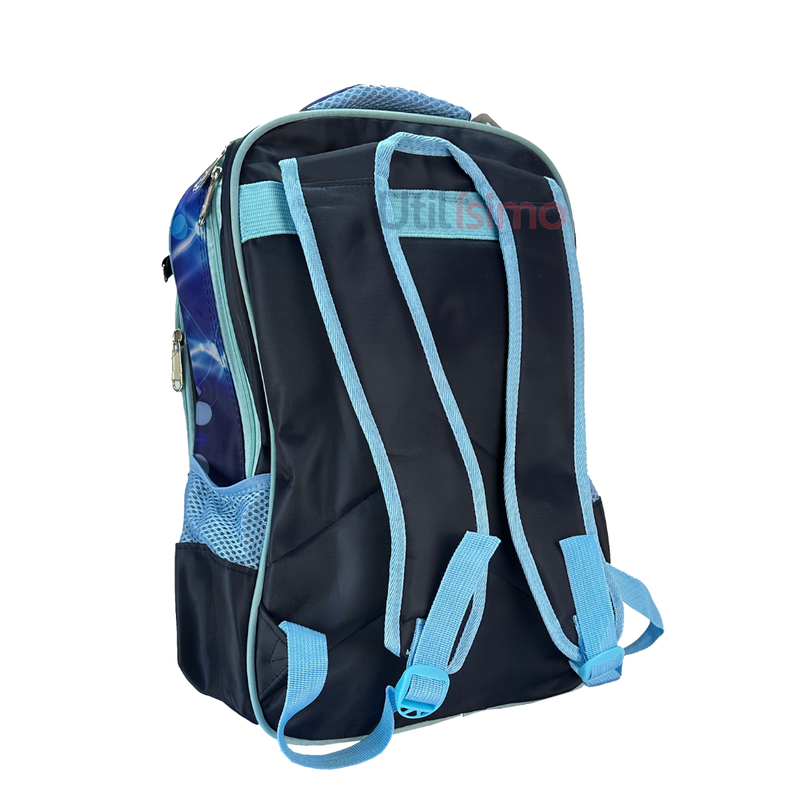 Mochila Infantil Incluye Estuche Y Lonchera 40X30X18cm NIÑO-2