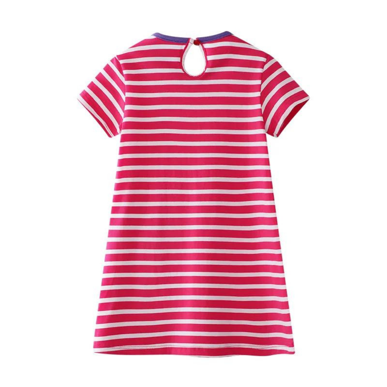 Vestido Manga Corta Niña Elefante Jump Kids-1
