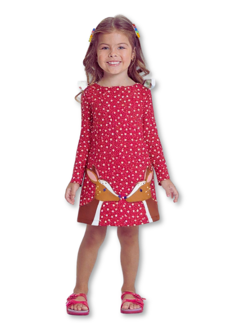 Vestido Manga Larga Jump Kids-0
