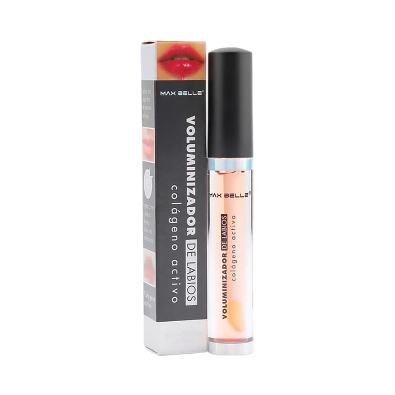 Brillo Labial Voluminizador Colageno Activo Max Belle-0