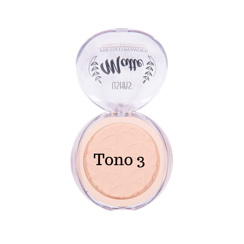 Polvo Compacto Matte Pressed Powder Ushas T03-0