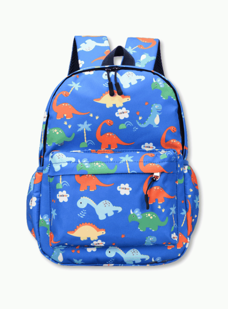 Mochila Infantil 2 a 4 años Jardín Escuela 30cm Niño Niña Blue Dinosaurs-0