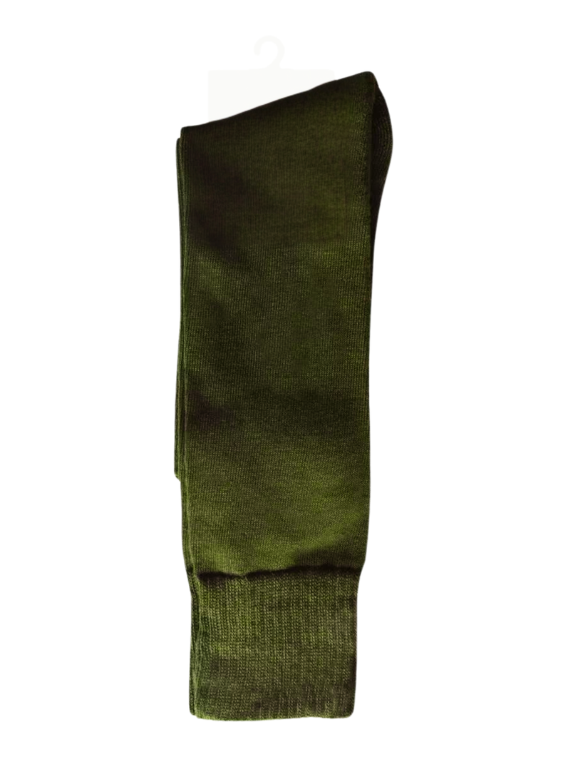 Pack 12 Calcetines Carabinero Verde Militar Algodón-1