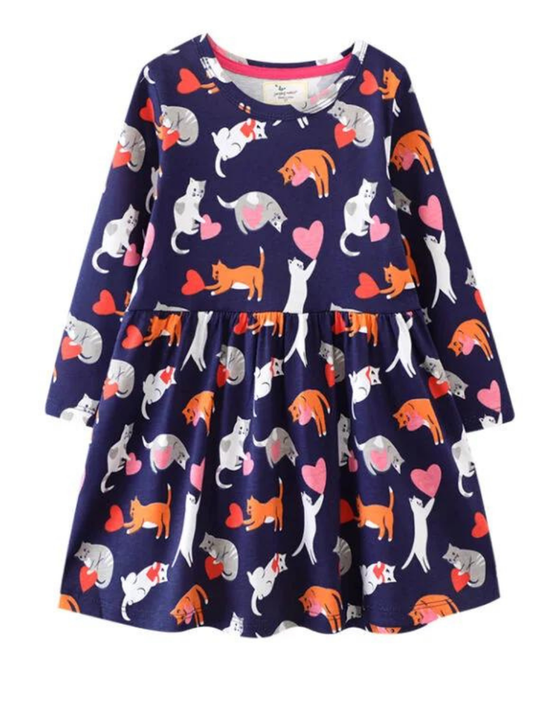 Vestido Manga Larga-0