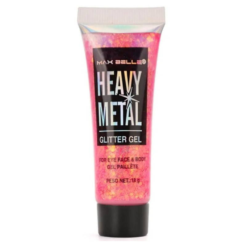 Heavy Metal Glitter en Gel Max Belle 18g T06-0