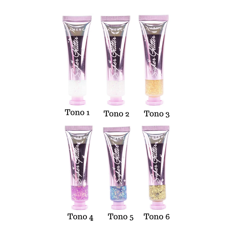 Heavy Metal Glitter en Gel Max Belle 18g T06-2
