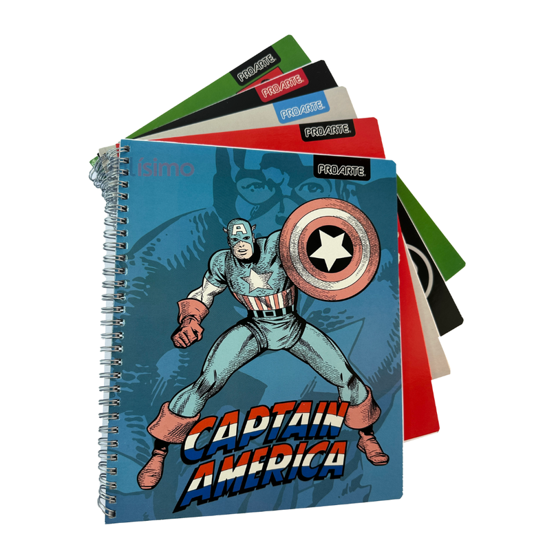Pack 5 Cuadernos Cómics Matemática 7MM 100 hojas-0
