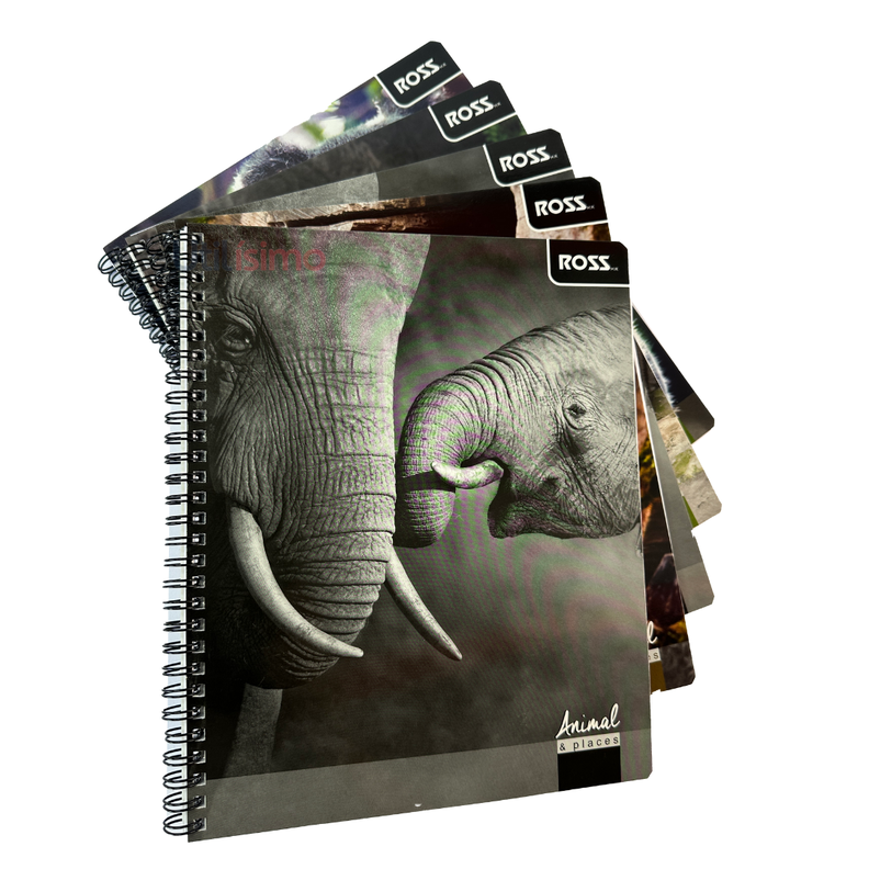 Pack 5 Cuadernos Naturaleza Matemática 7MM 100 hojas-0