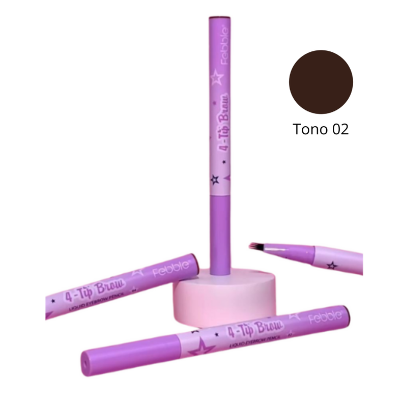 Delineador para Cejas Microblading Waterproof Febble T02-0