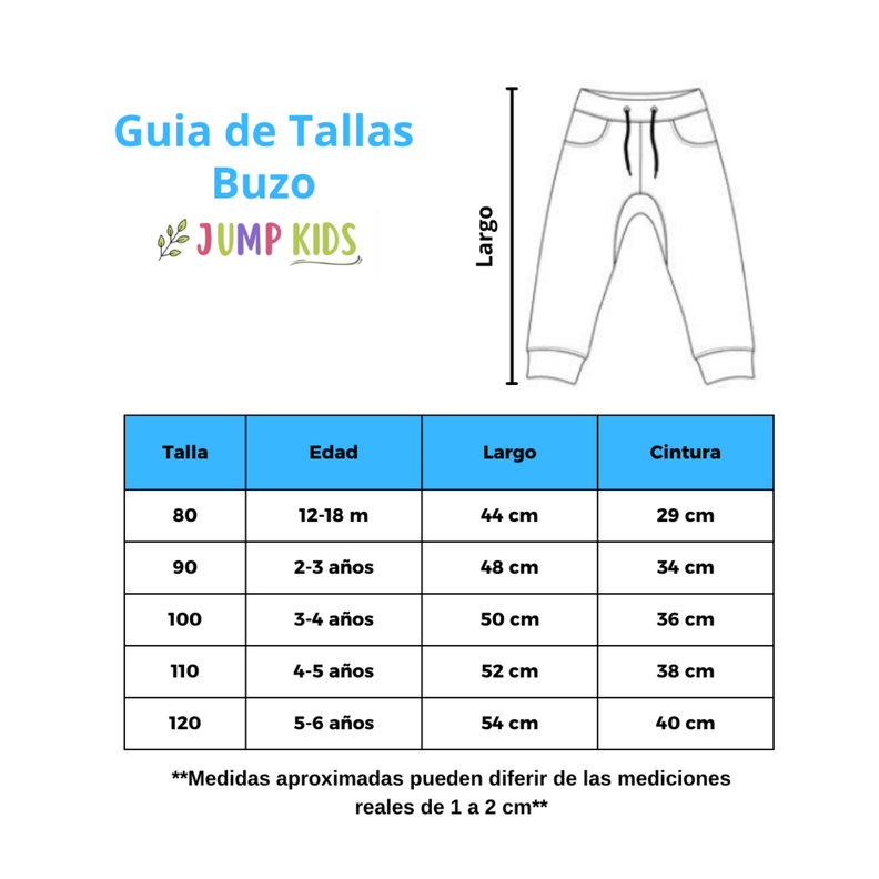 Pantalón Estampado Polar Termico Niña Rosa Jump Kids-2