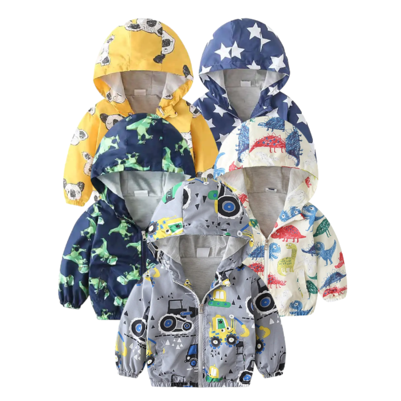 Chaqueta Cortaviento Impermeable Niño y Bebé Jump Kids Surtido-0