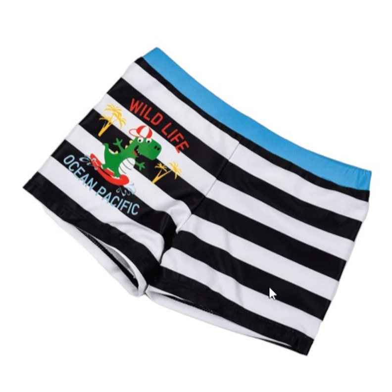 Short Traje De Bano A Rayas Para Nino Jump Kids Surtido