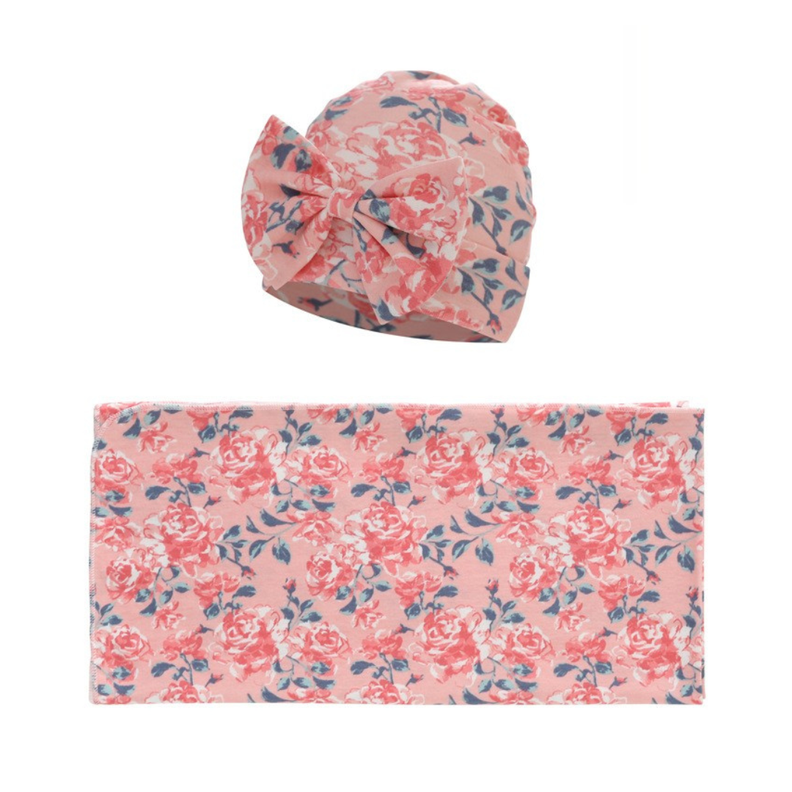 Set de Turbante y Manta de Dormir para Bebé Niña Jump Kids Surtido-4