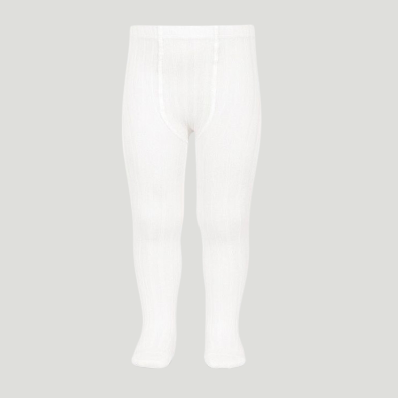 Pack 5 Pantys Blancas Primera Capa Invierno Niña Ballerina-0